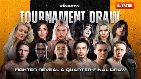 Kingpyn: High Stakes Tournament Draw & Fighter Reveal